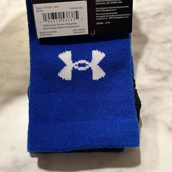 UNISEX UA TEAM CUSHIONED CREW SOCKS - Picture 8 of 9